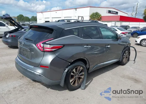2015 Nissan Murano Sv z USA, uszkodzony, nr VIN 5N1AZ2MG2FN236623